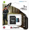 Kingston Canvas Go! Plus microSDXC 170R A2 U3 V30 1TB with Adapter