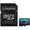 Kingston Canvas Go! Plus microSDXC 170R A2 U3 V30 256GB with Adapter