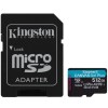 Kingston Canvas Go! Plus microSDXC 170R A2 U3 V30 512GB with Adapter