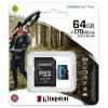 Kingston Canvas Go! Plus microSDXC 170R A2 U3 V30 64GB with Adapter