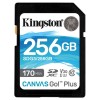 Kingston Canvas Go! Plus SDXC 170R C10 UHS-I U3 V30 256GB