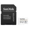 SanDisk High Endurance 100MBs Micro SDXC Card with Adapter 512GB