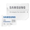 Samsung PRO Endurance microSD card with adapter 256GB