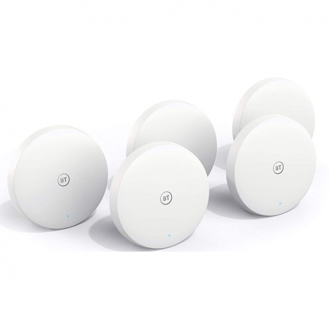 BT Mini Whole Home Wi-Fi, Five Discs