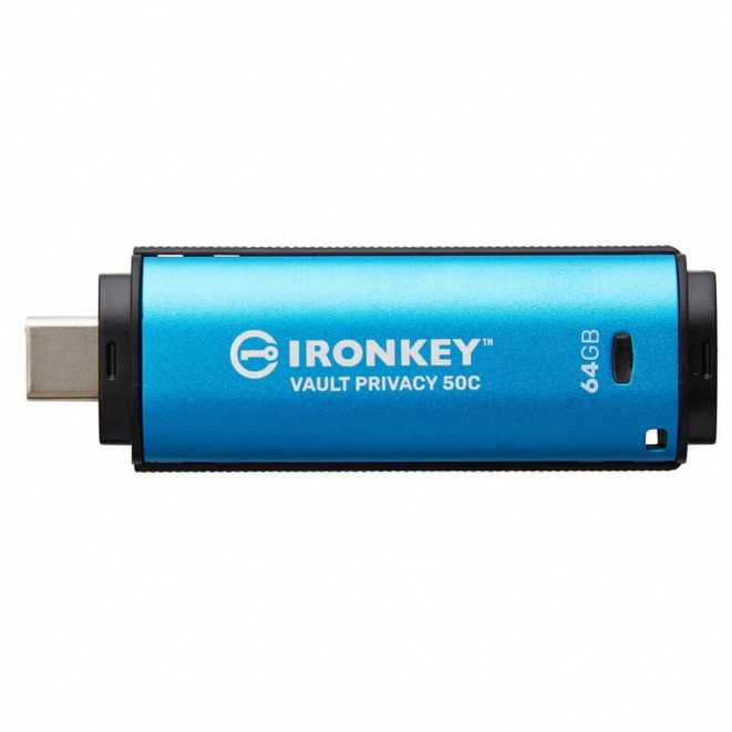 Image of Kingston IronKey 50 Type-C XTS AES Encrypted USB Flash Drive 64GB