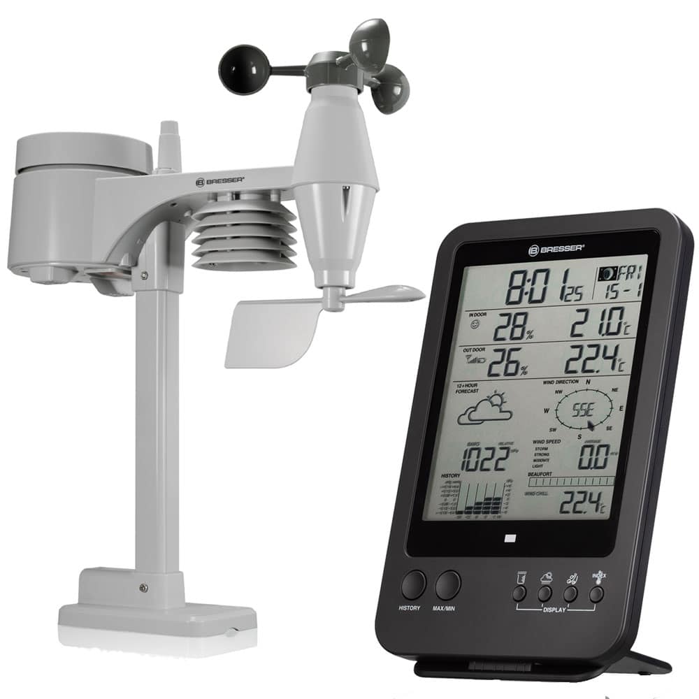 Bresser 5-in-1 Weather Station - Black