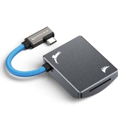 Angelbird SD Recording Module with SDXC, UHS-I, and UHS-II for MagSafe iPhone 15 Pro & Pro Max in Space Grey